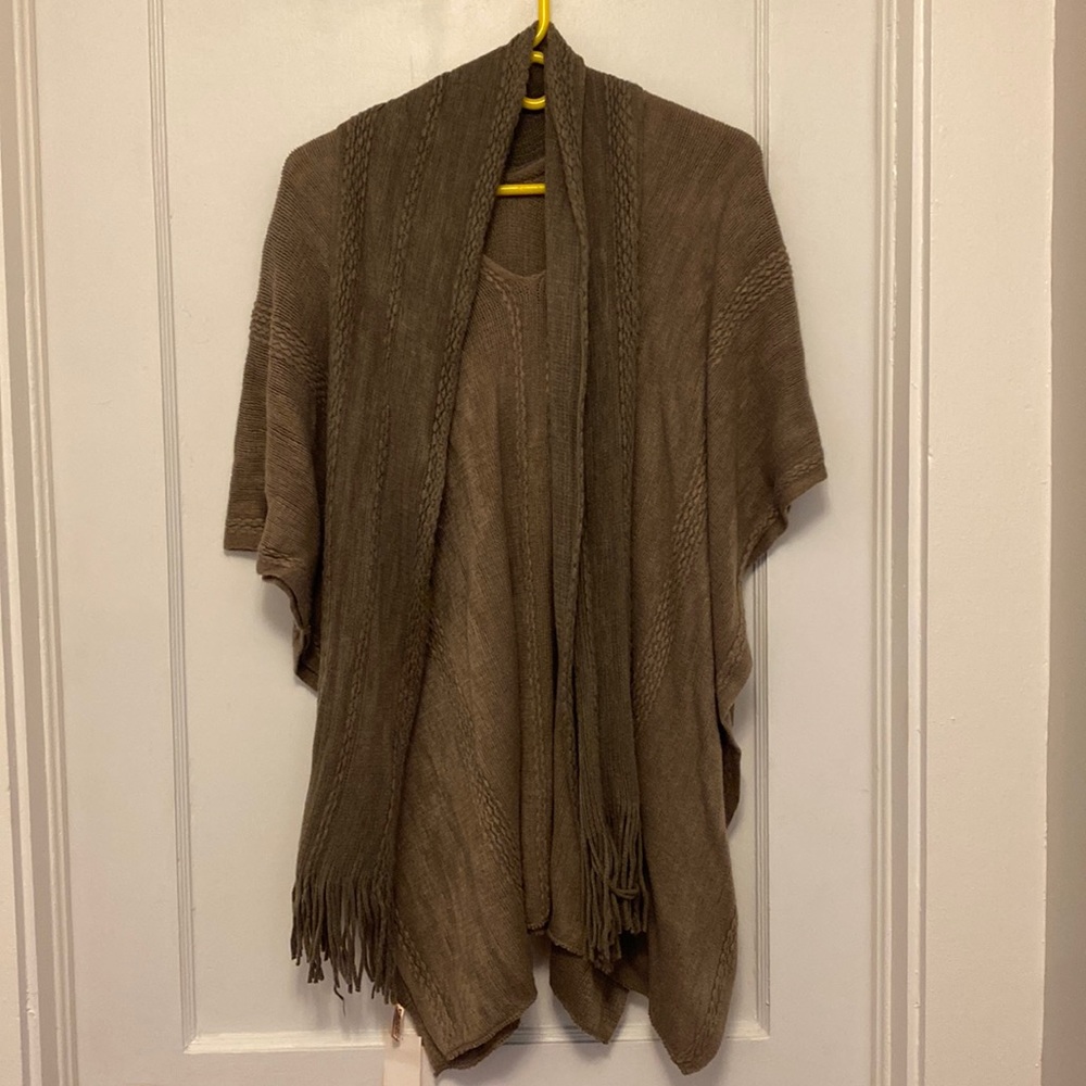 Love of fashion poncho. One size